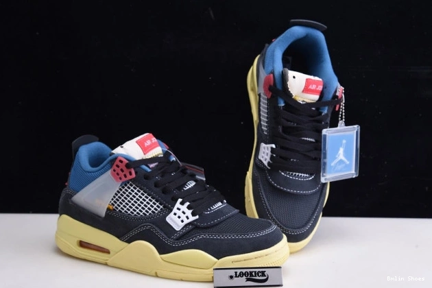 Bmlin Shoes NOIR RETRO UNION OFF AIR 4 JORDAN DC9533-001 0708